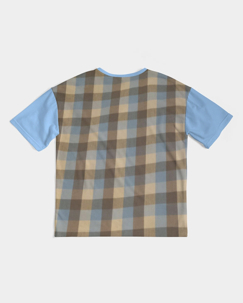 @plaids baby blue Men's Premium Heavyweight Tee