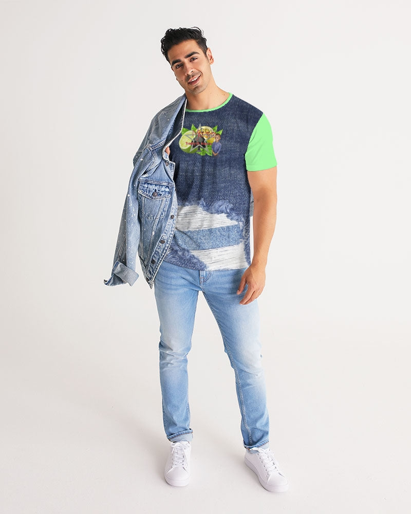 Denim mint by Marvin Jeans and Trinity D Marvin Men's Tee