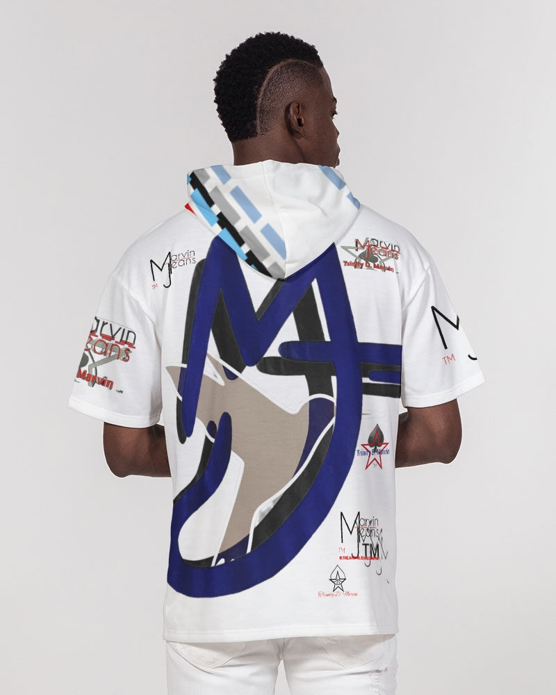 Logo's 2.0 by Marvin Jeans and Trinity D Marvin Men's Premium Heavyweight Short Sleeve Hoodie