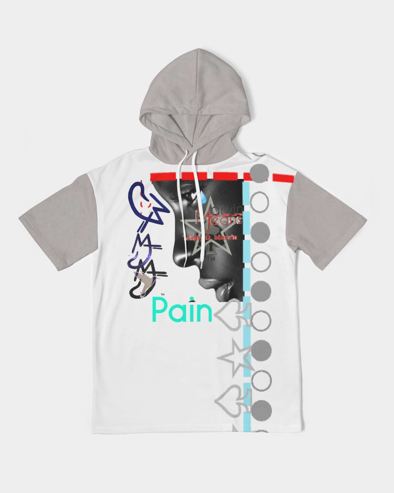 Feel my pain by Marvin Jeans and Trinity D Marvin Men's Premium Heavyweight Short Sleeve Hoodie