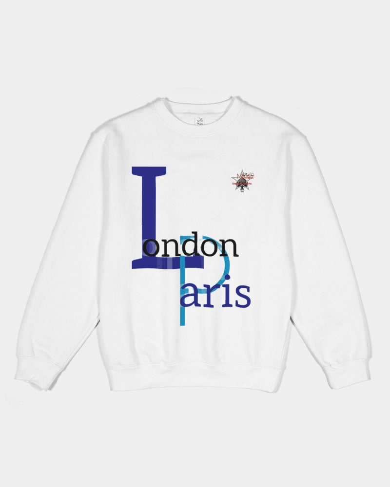 London Paris by Marvin Jeans and Trinity D Marvin Unisex Premium Crewneck Sweatshirt | Lane Seven
