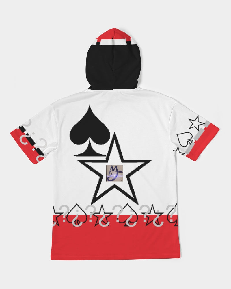 @the MARVIN JEANS company Men's Premium Heavyweight Short Sleeve Hoodie