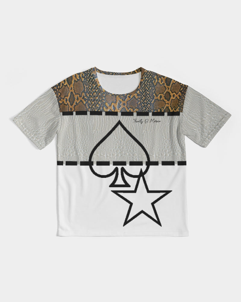 Calf print gator white by Marvin JEANS Men's Premium Heavyweight Tee