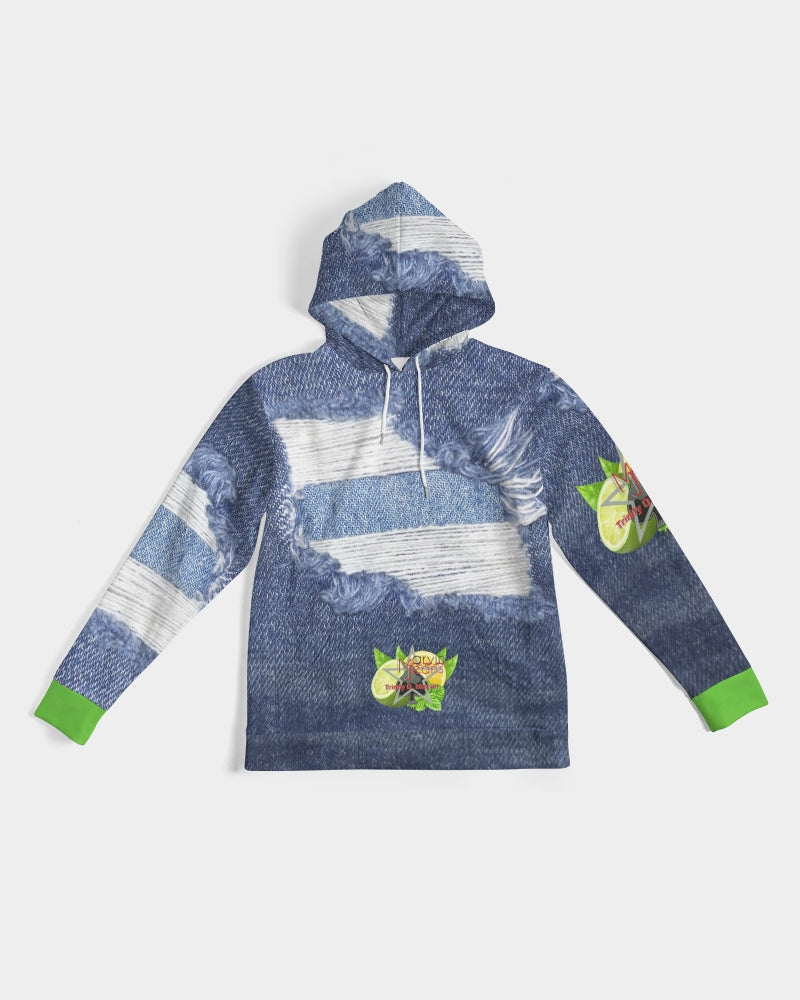 Denim green by Marvin Jeans and Trinity D Marvin Men's Hoodie