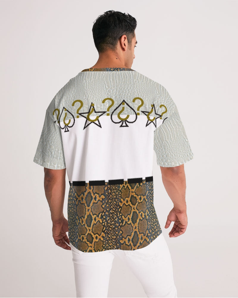 Calf print gator white by Marvin JEANS Men's Premium Heavyweight Tee