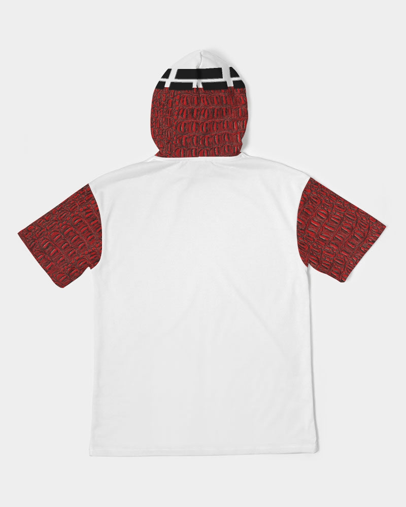 Gator red Men's Premium Heavyweight Short Sleeve Hoodie