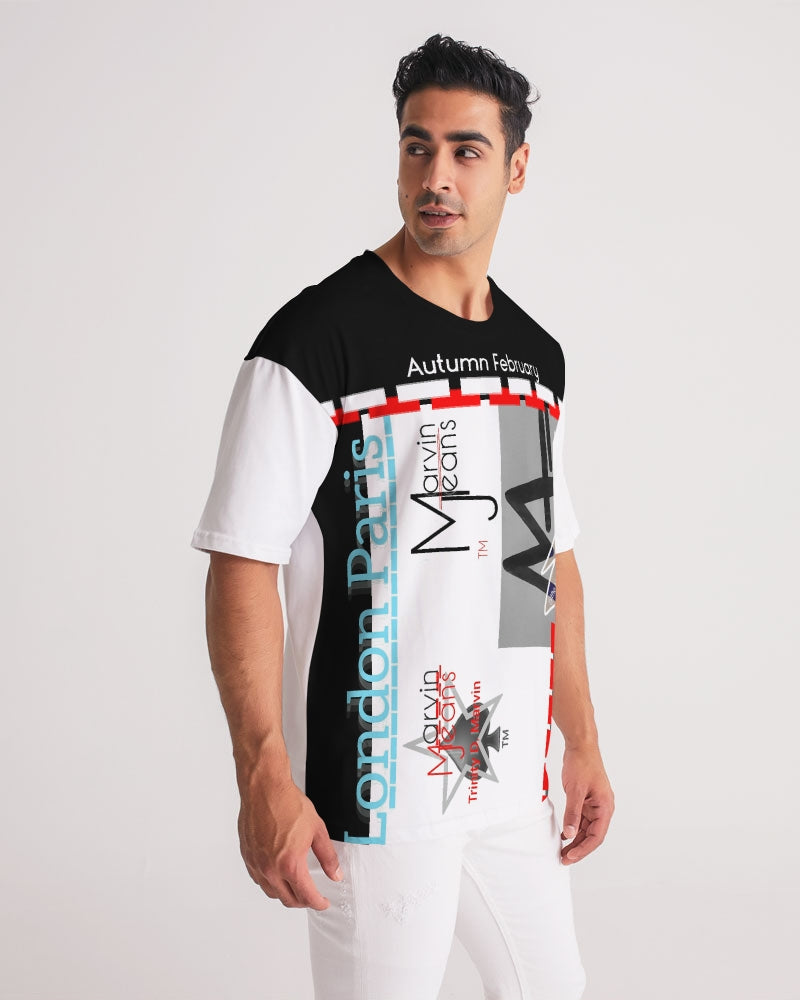 Autumn February Logo's by Marvin Jeans and Trinity D. Marvin Men's Premium Heavyweight Tee