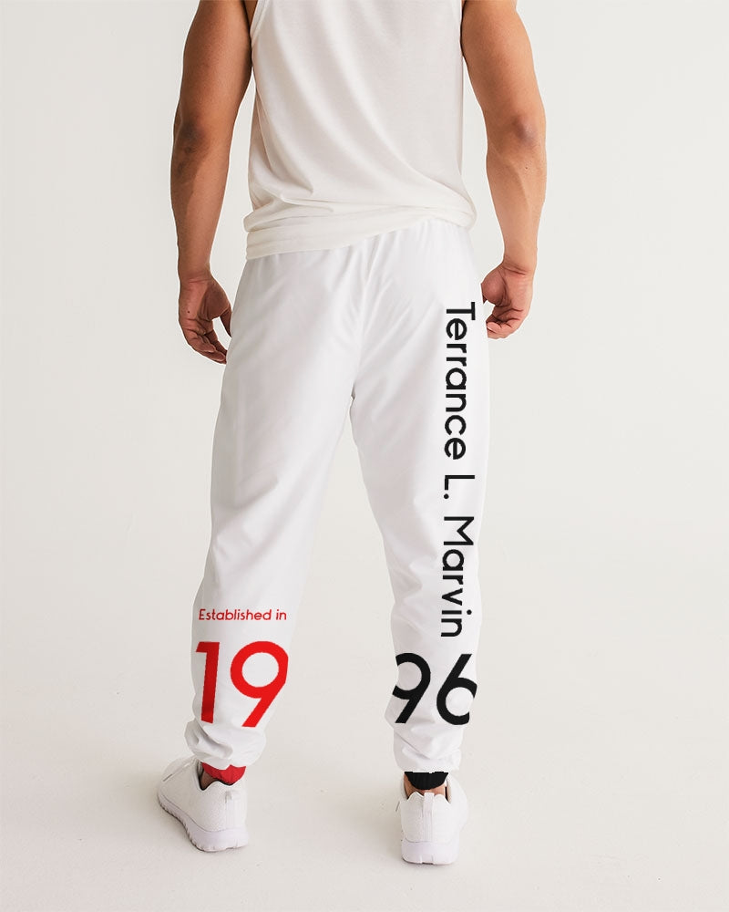 Red and white by Marvin Jeans Men's Track Pants