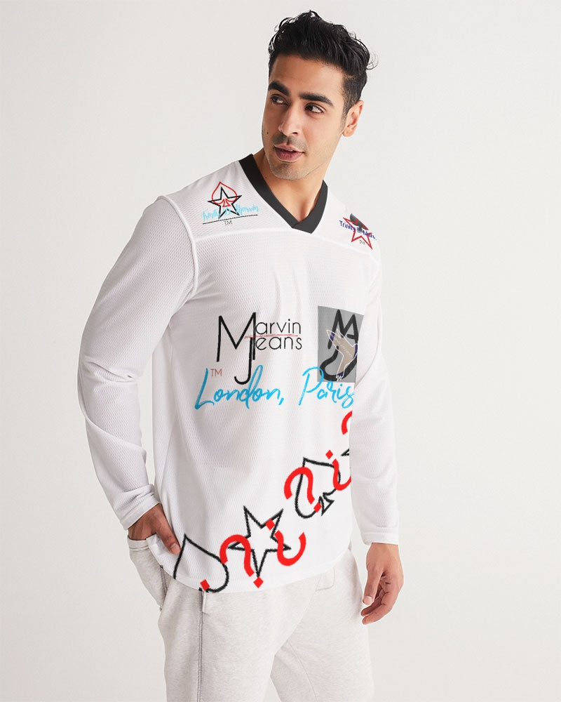 London Paris) Glorious brand Men's Long Sleeve Sports Jersey