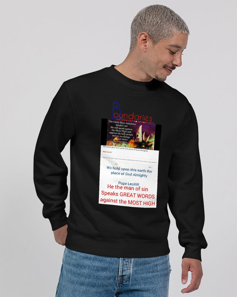 Boundaries Daniel's messages by Marvin Jeans and Trinity D Marvin Unisex Premium Crewneck Sweatshirt | Lane Seven