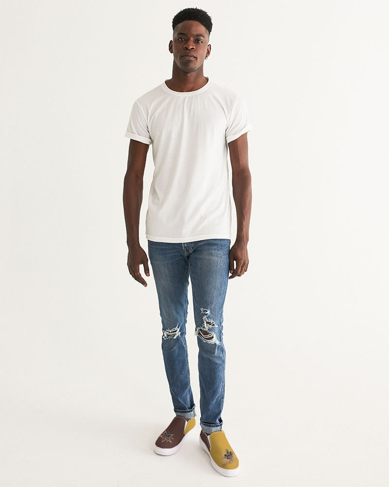 Premium gold BY MARVIN JEANS Men's Slip-On Canvas Shoe