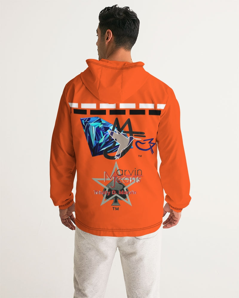 Another one Logo's by Marvin Jeans and Trinity D Marvin Men's Windbreaker