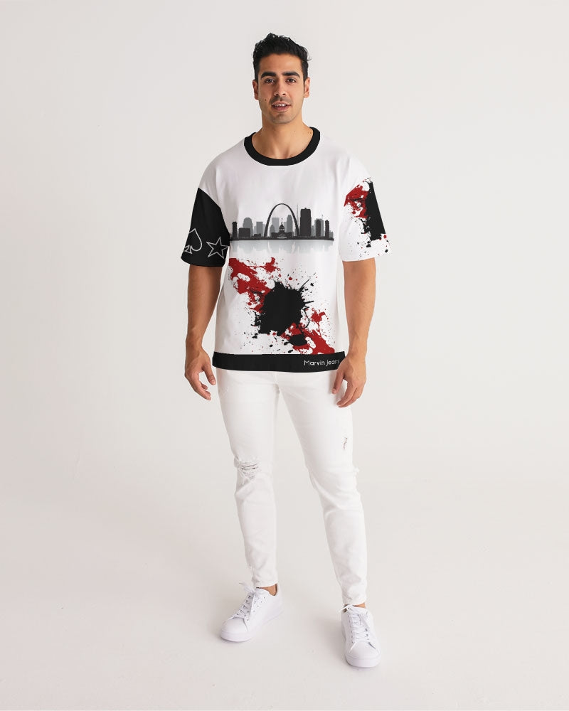I'm so Saint Louis awesome print BY MARVIN JEANS Men's Premium Heavyweight Tee