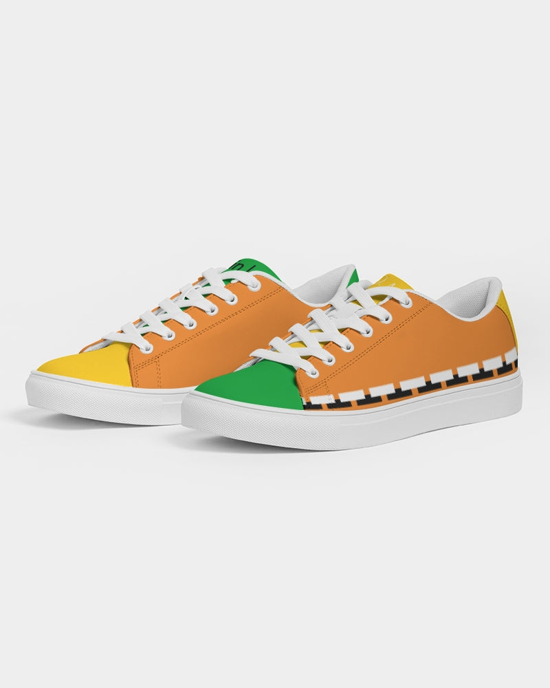 Crazy mix Women's Faux-Leather Sneaker