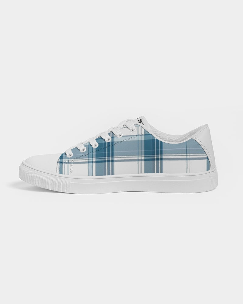 Mega Plaids Men's Faux-Leather Sneaker