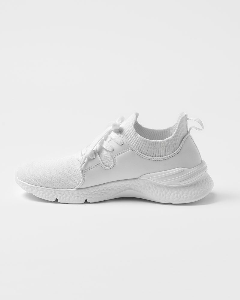 All White Trinity D. Marvin Men's Two-Tone Sneaker