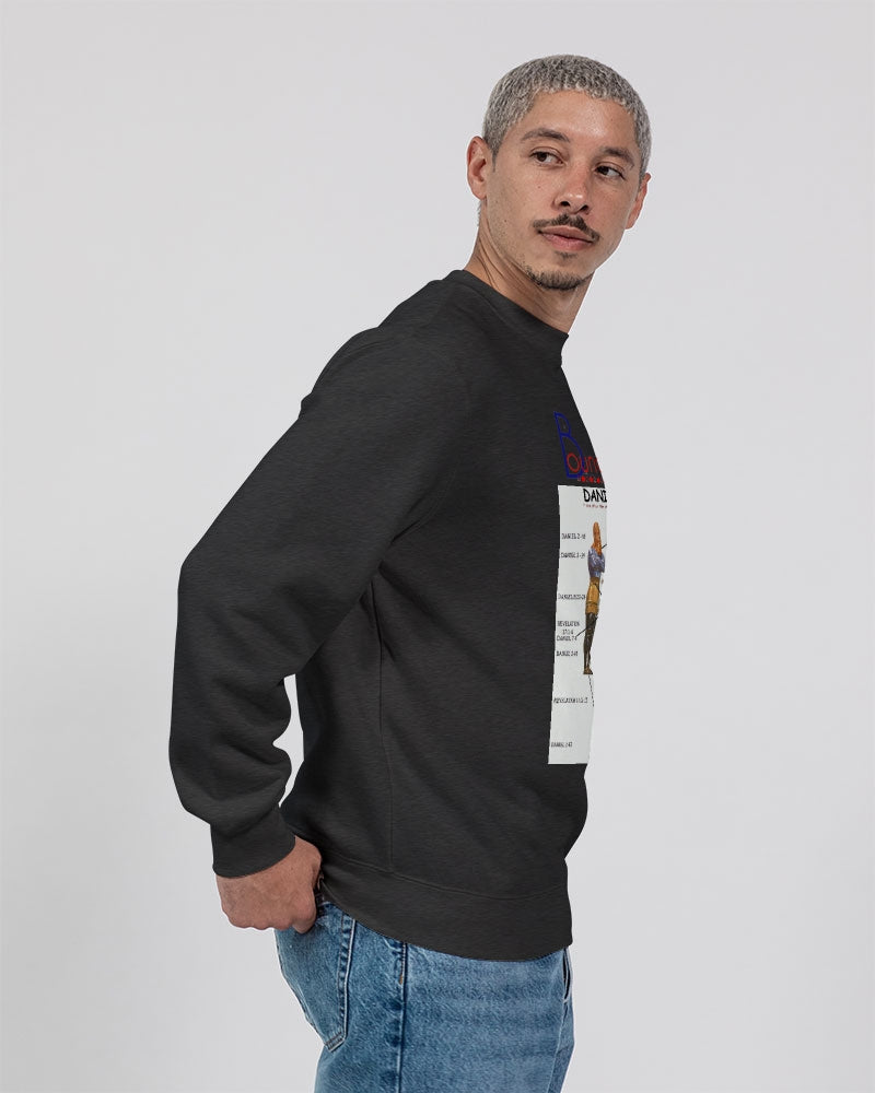 Daniel's gospel message by Marvin Jeans and Trinity D Marvin Unisex Premium Crewneck Sweatshirt | Lane Seven