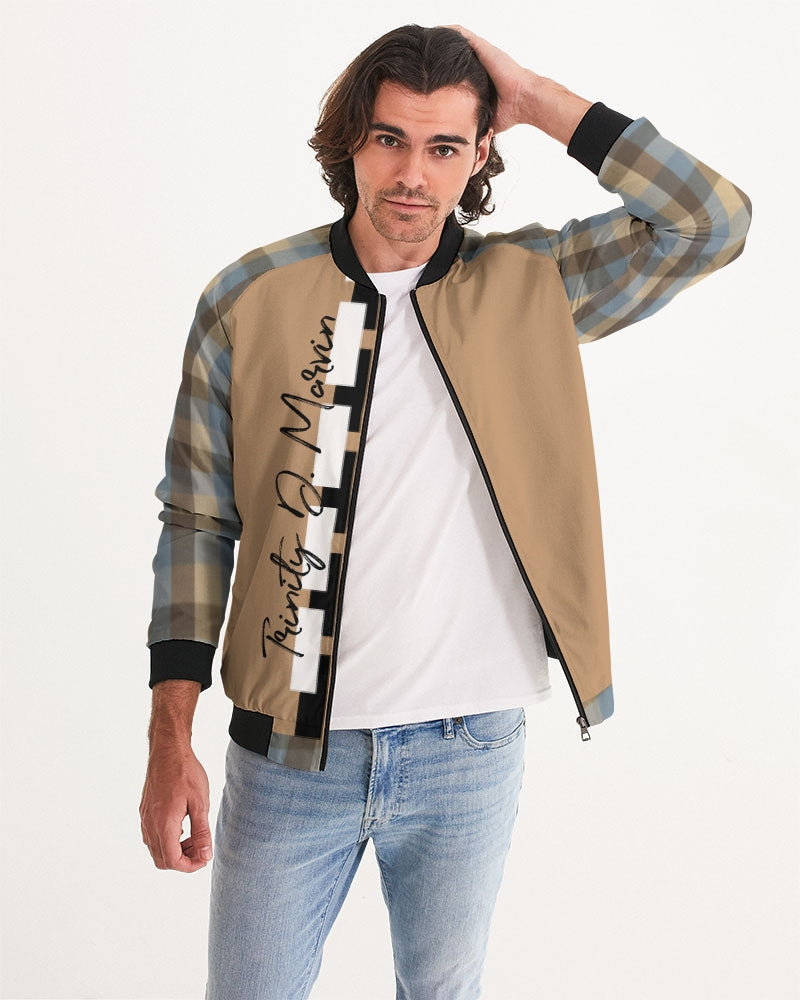 @plaids city Men's Bomber Jacket