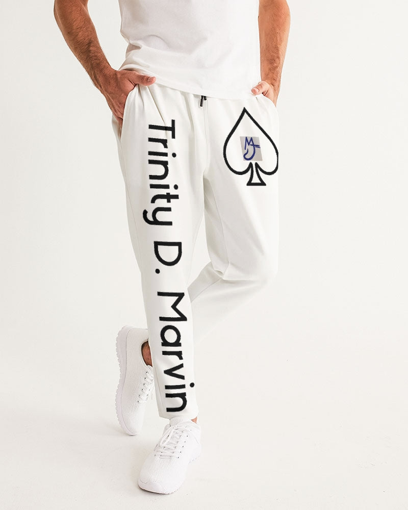 All white Legacy BY MARVIN JEANS Men's Joggers