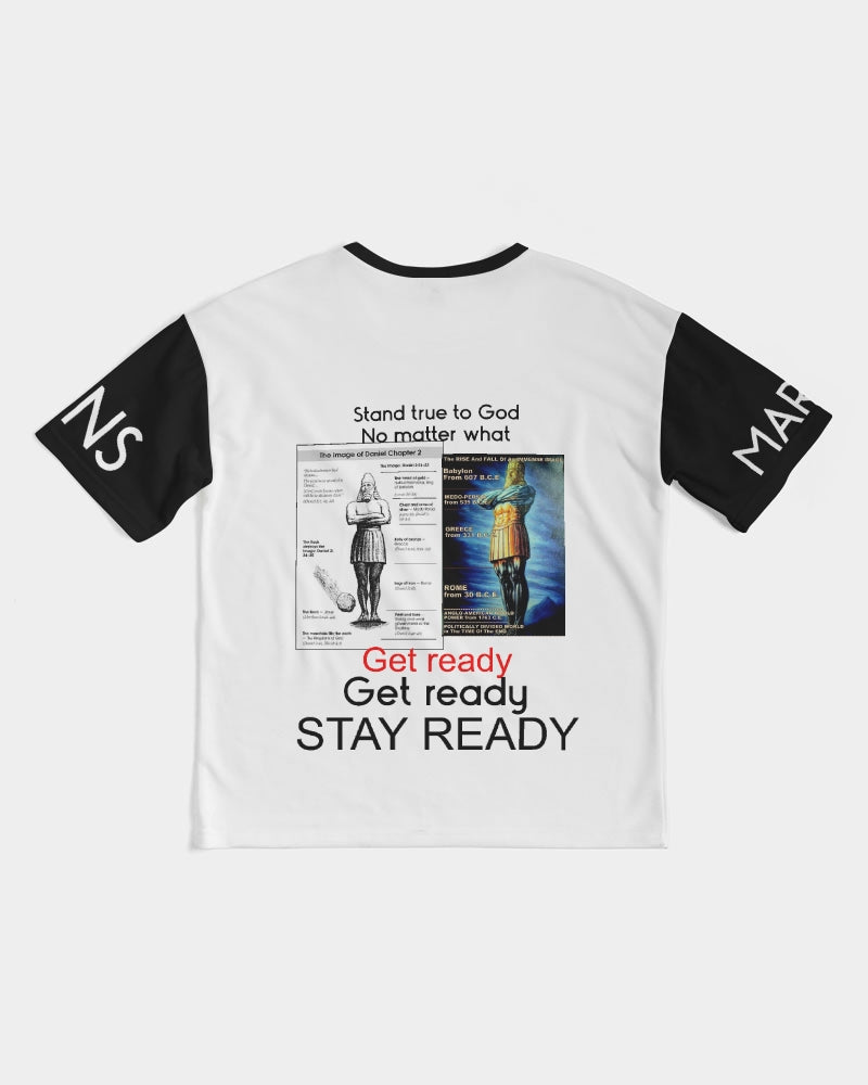 Gospel message get ready BY MARVIN JEANS Men's Premium Heavyweight Tee