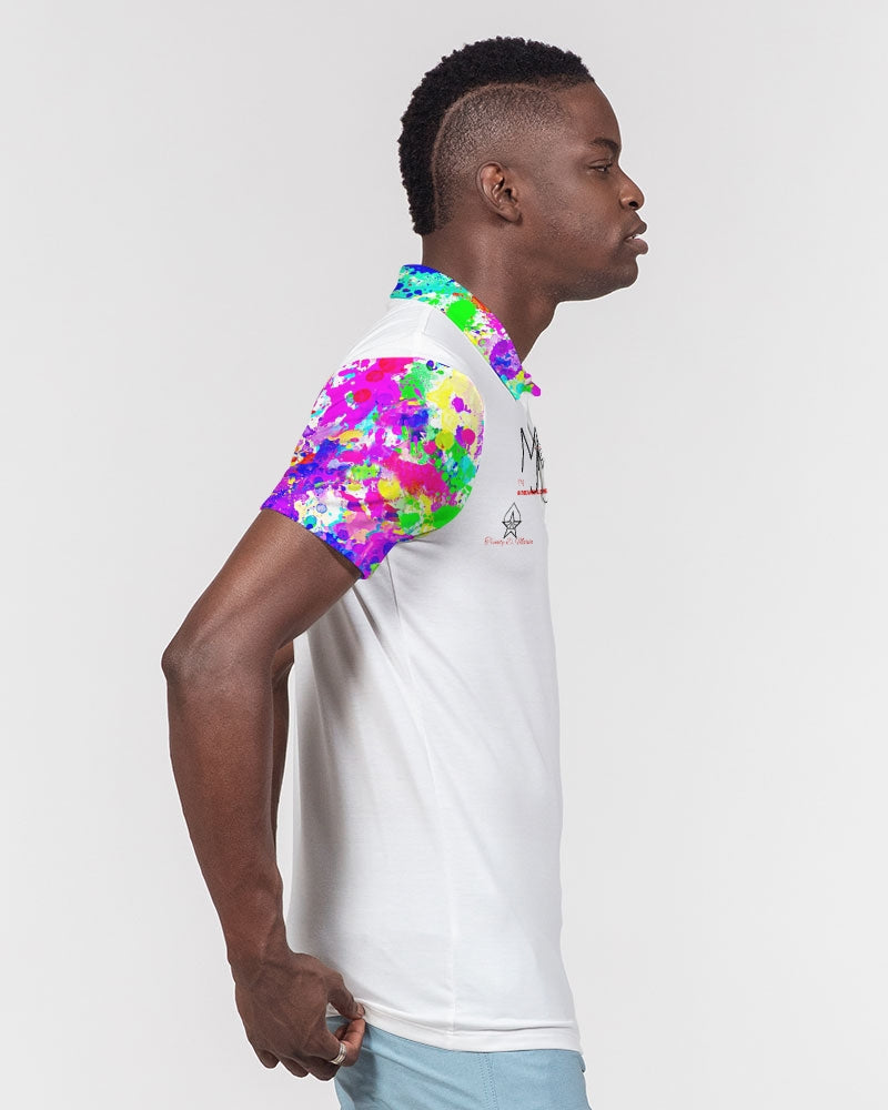 Low tide by Marvin Jeans and Trinity D Marvin Men's Slim Fit Short Sleeve Polo