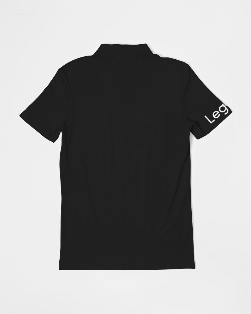 Black Legacy BY MARVIN JEANS Men's Slim Fit Short Sleeve Polo