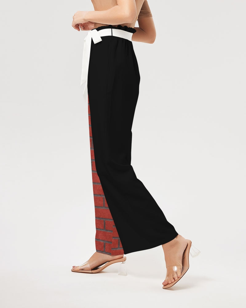 Brick city red by Marvin Jeans and Trinity D Marvin Women's High-Rise Wide Leg Pants