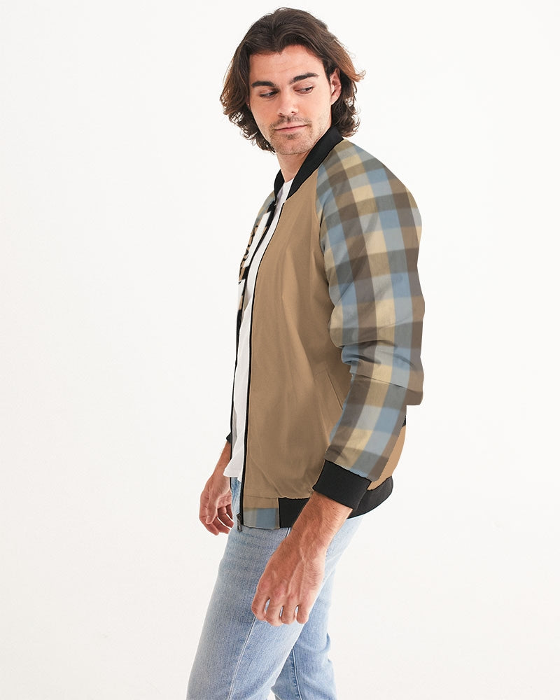 @plaids city Men's Bomber Jacket
