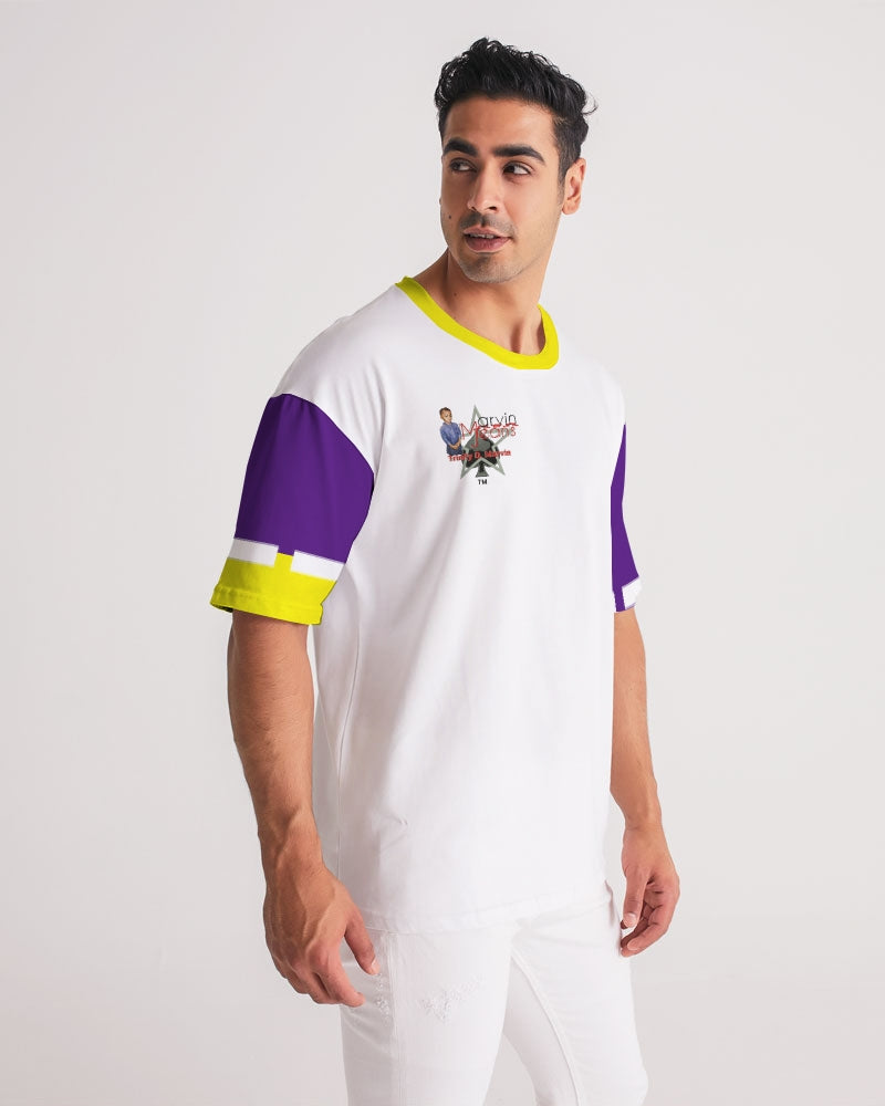 Purple yellow Men's Premium Heavyweight Tee