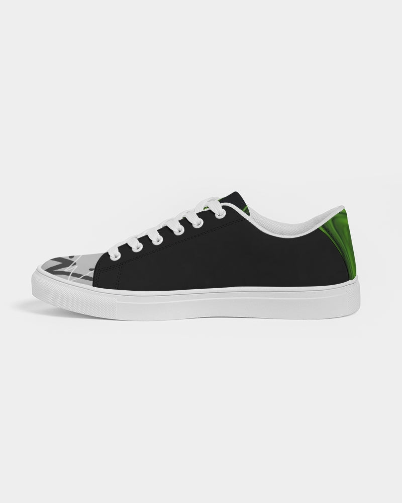 Black ice BY MARVIN JEANS Men's Faux-Leather Sneaker