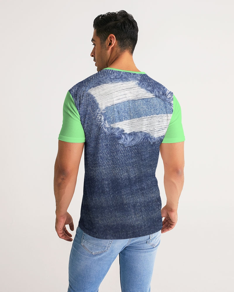 Denim mint by Marvin Jeans and Trinity D Marvin Men's Tee