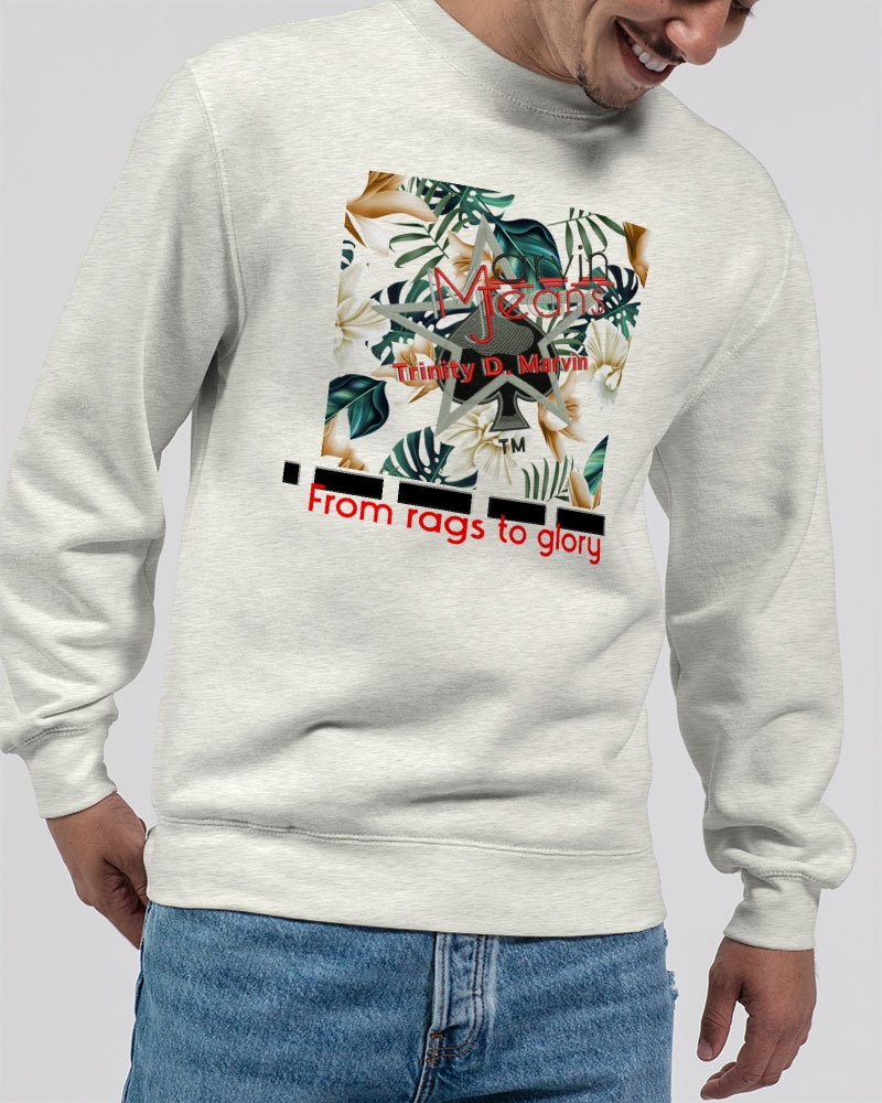 Rosewood from rags to glory by Marvin Jeans and Trinity D Marvin Unisex Premium Crewneck Sweatshirt | Lane Seven