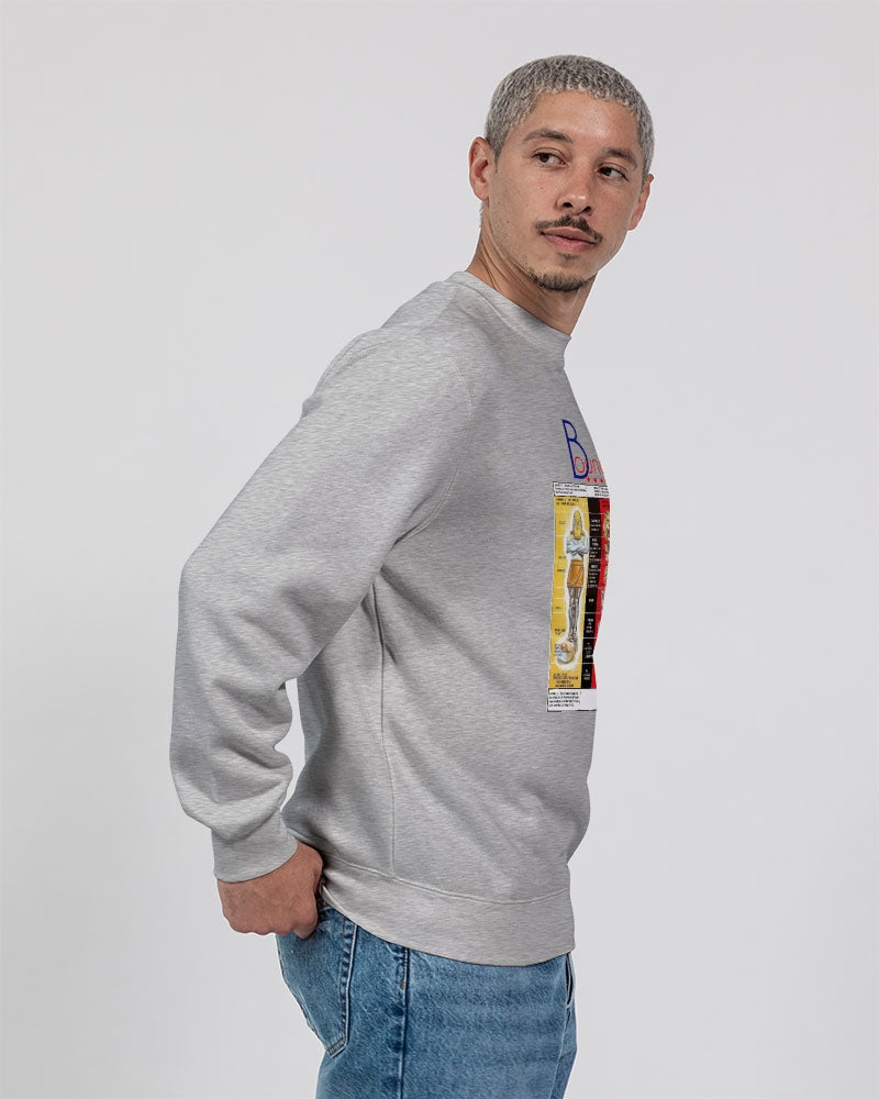 Daniel's gospel message by Marvin Jeans and Trinity D Marvin Unisex Premium Crewneck Sweatshirt | Lane Seven