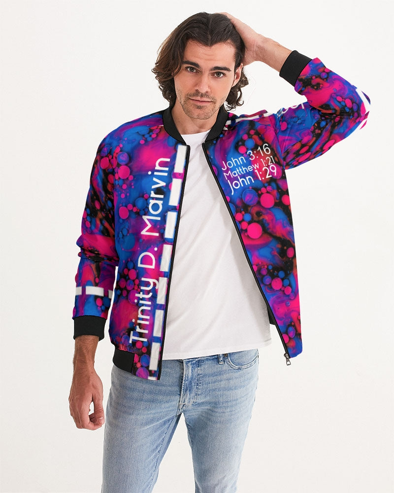 High tide by Marvin Jeans and Trinity D Marvin Men's Bomber Jacket