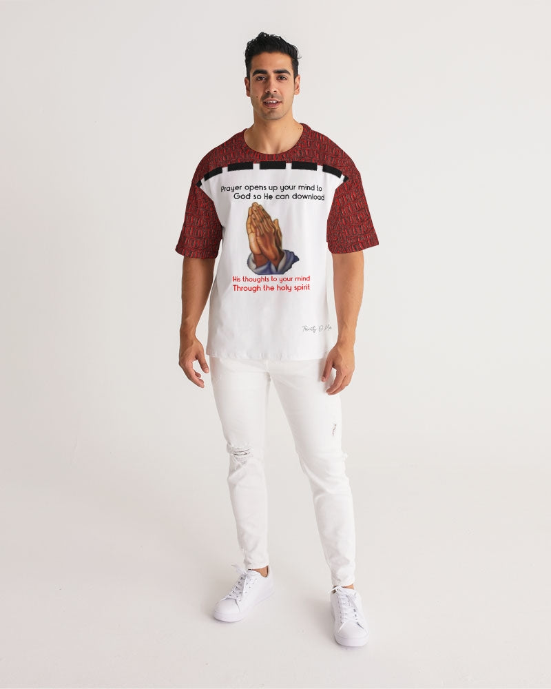 Gator red Gospel message by Trinity D Marvin Men's Premium Heavyweight Tee