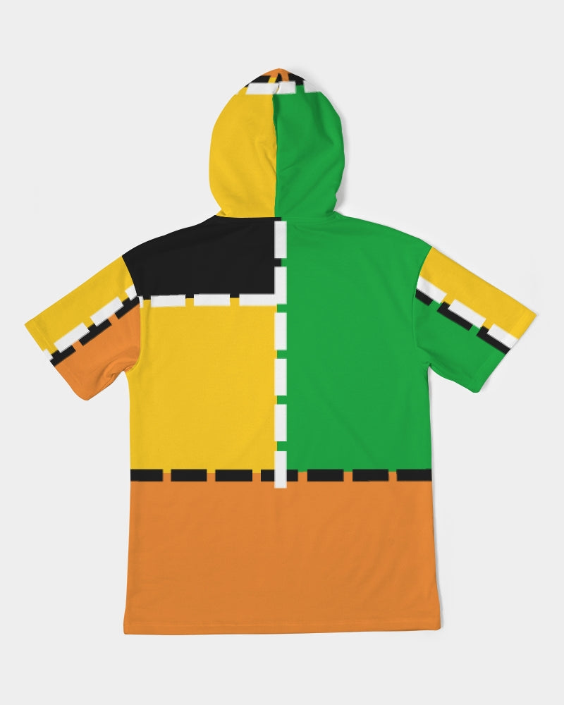 Crazy mix by Marvin Jeans and Trinity D Marvin Men's Premium Heavyweight Short Sleeve Hoodie