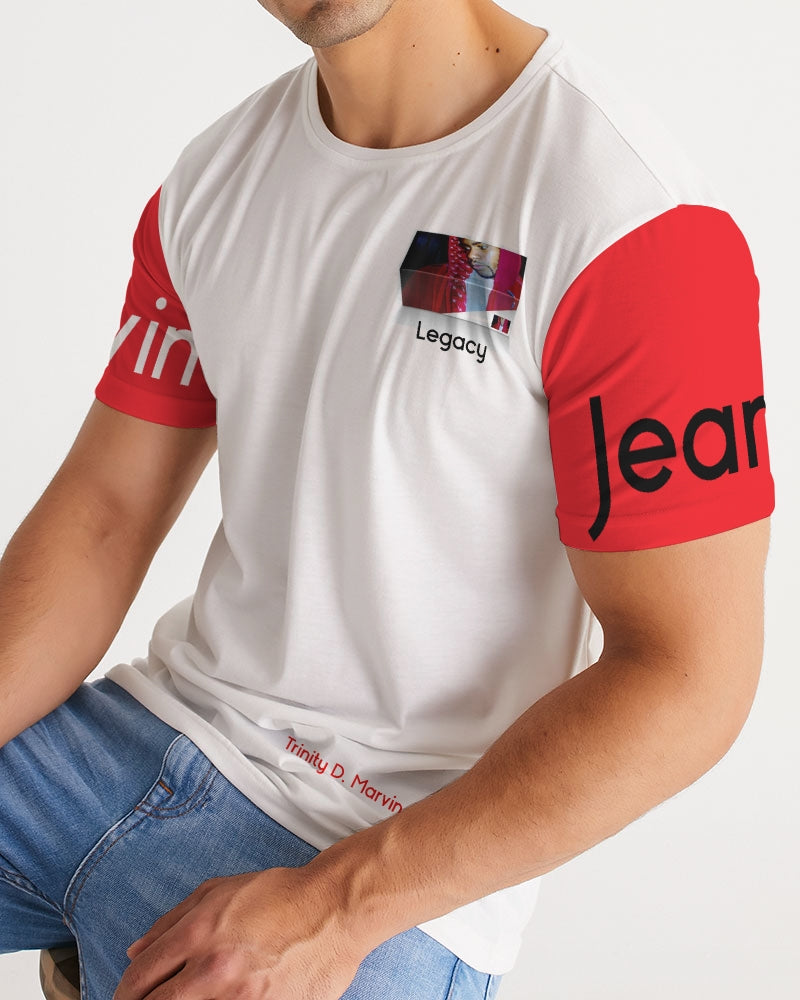 Red and white BY MARVIN JEANS Men's Tee
