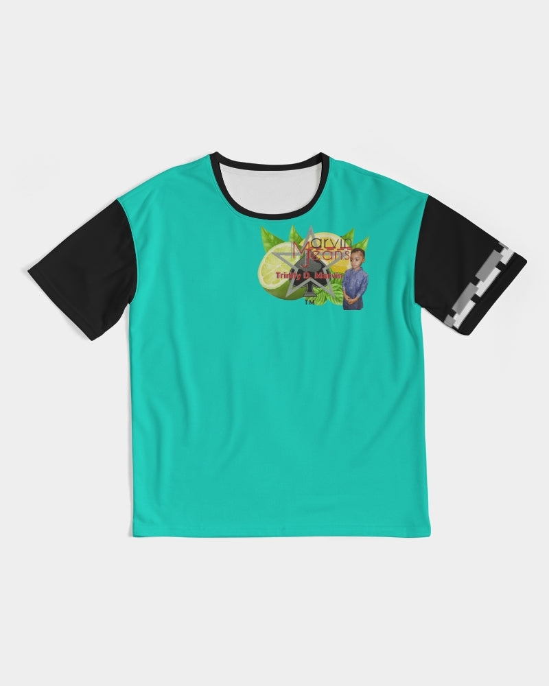 Dark mint Lemon lime by Marvin Jeans and Trinity D Marvin Men's Premium Heavyweight Tee