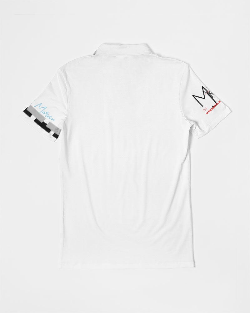 @the MARVIN JEANS company Men's Slim Fit Short Sleeve Polo