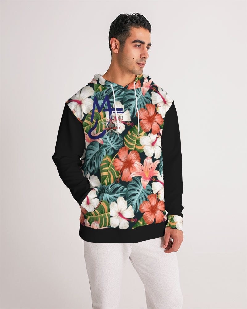 Garden splash by Trinity D. Marvin and Marvin Jeans Men's Hoodie