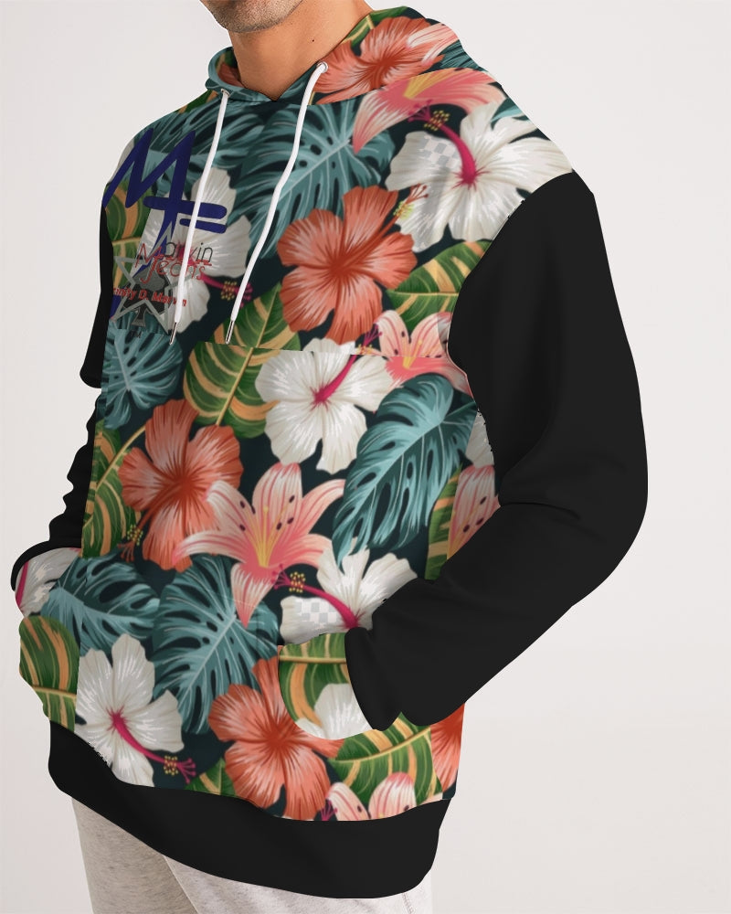 Garden splash by Trinity D. Marvin and Marvin Jeans Men's Hoodie