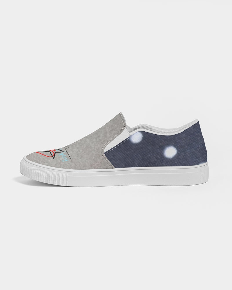 Dots cool grey by Marvin Jeans and Trinity D Marvin Men's Slip-On Canvas Shoe