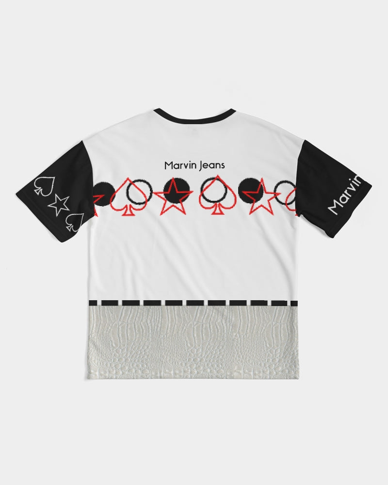 Gator white by Trinity D. Marvin Men's Premium Heavyweight Tee