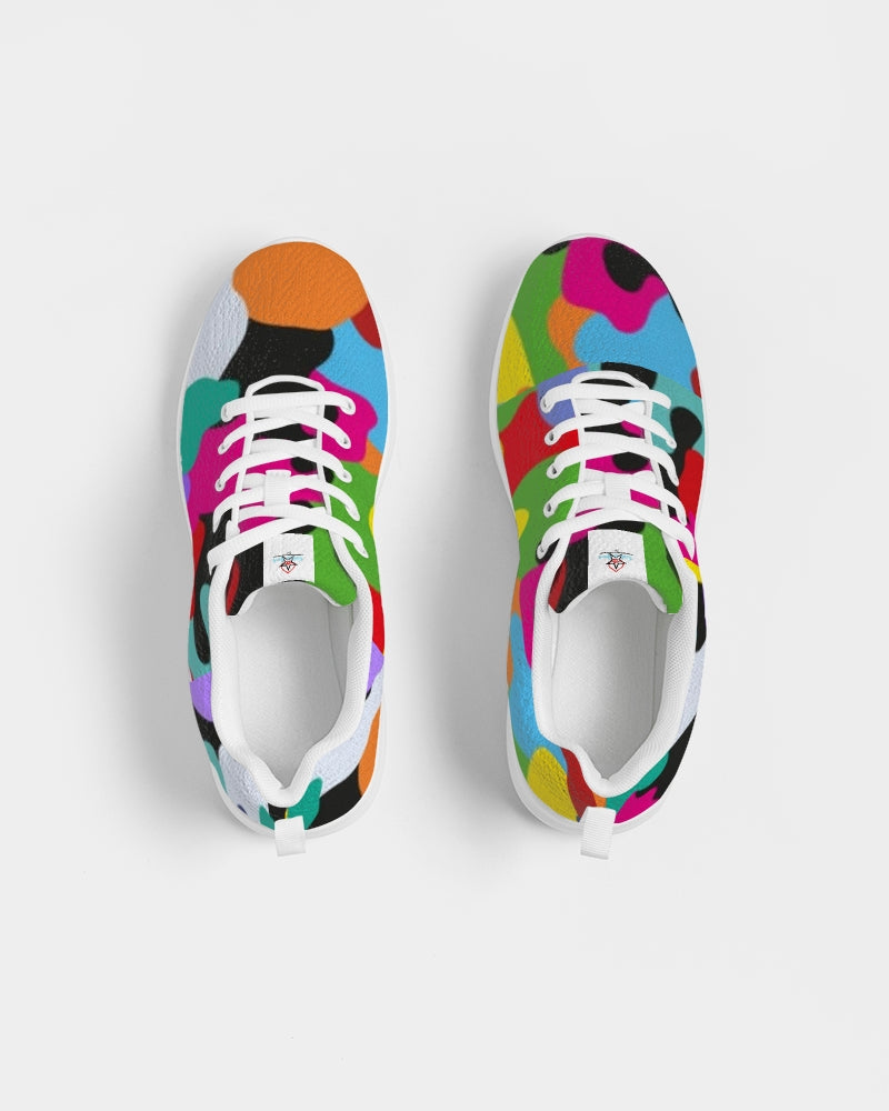 Crazy combo print Men's Athletic Shoe