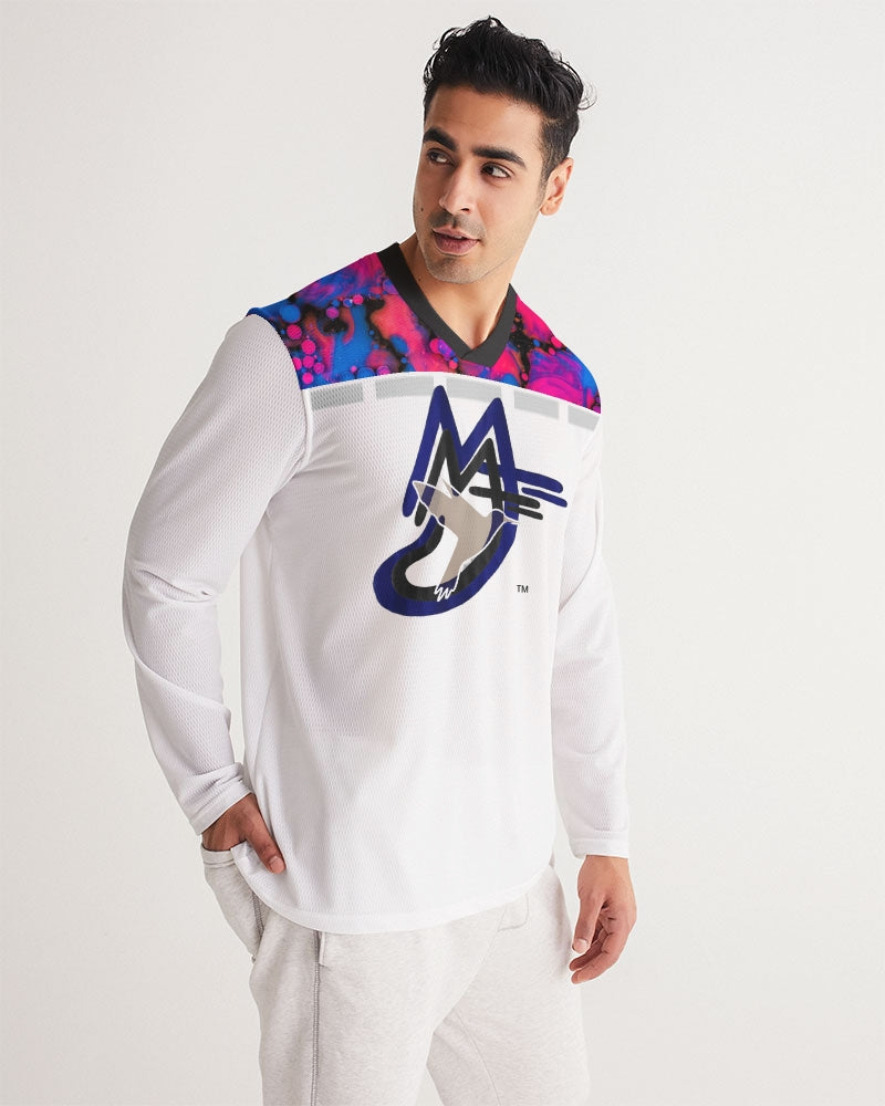 High tide by Marvin Jeans and Trinity D Marvin Men's Long Sleeve Sports Jersey