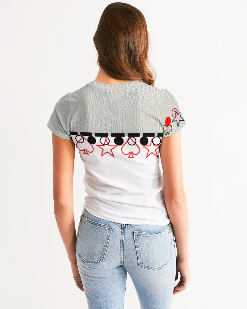 Gator white by Trinity D. Marvin Women's Tee