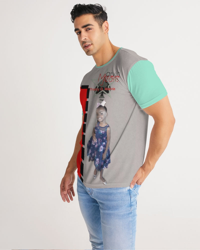 Light grey color mix by Marvin Jeans and Trinity D Marvin Men's Tee