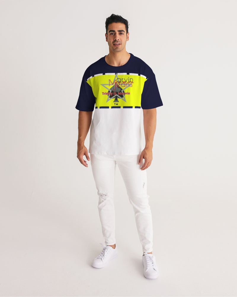 Fashion Icon by Marvin Jeans and Trinity D Marvin Men's Premium Heavyweight Tee