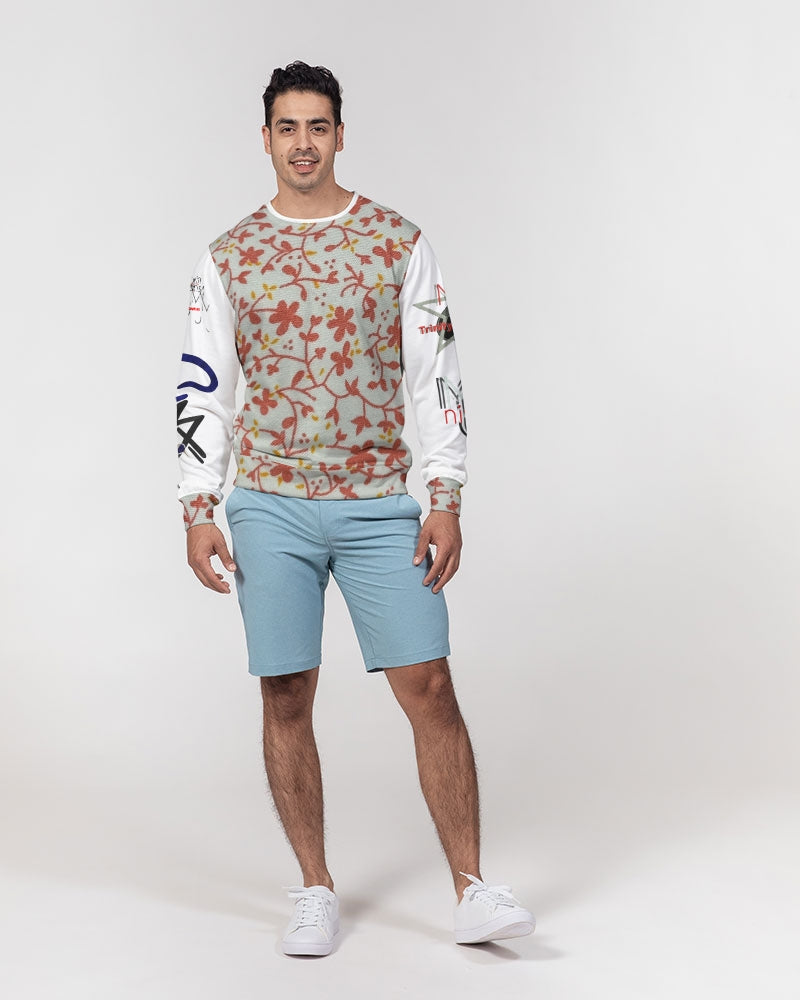 Wildwood, logo's by Marvin Jeans and Trinity D Marvin Men's Classic French Terry Crewneck Pullover