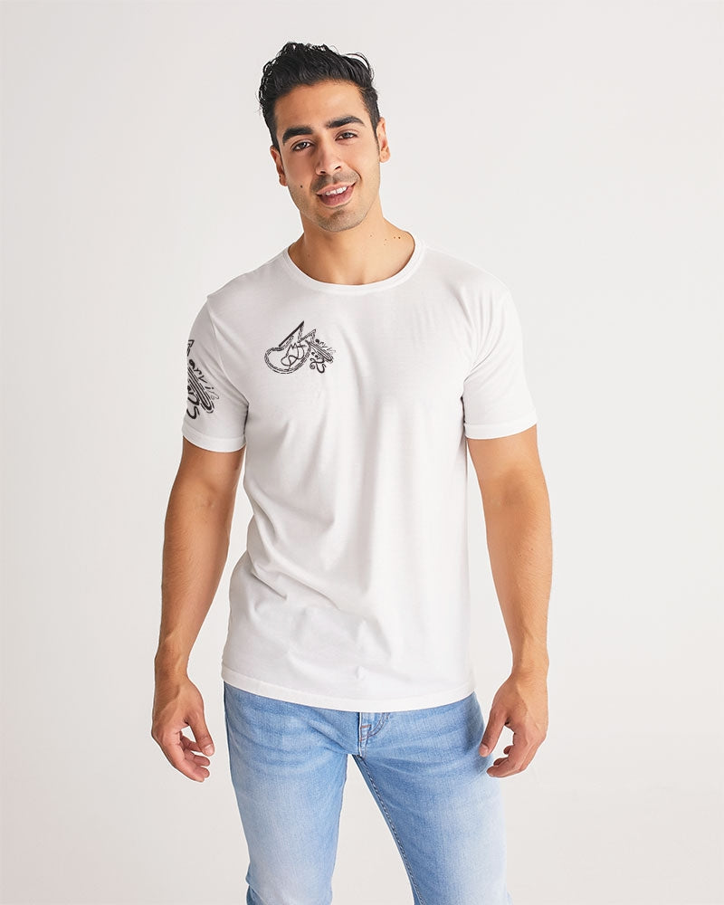 All white Marvin Jeans Men's Tee